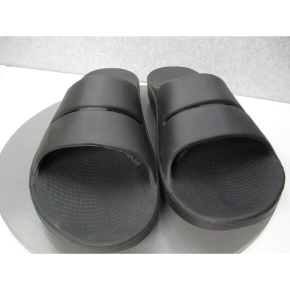 OOFOS OOahh Sport Flex Recovery Slide Sandals Black Mens Sz 13 main image 8